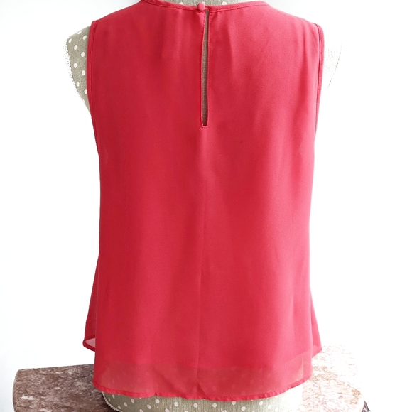 AMERICAN RAG ET CIE Embroidered Sleeveless Top - Picture 3 of 9